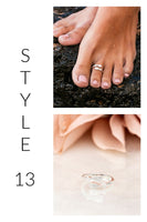 Sterling Silver Toe Rings