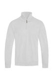 Weiv Mens Knit Quarter Zip Sweater