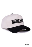 Mommin' Two Tone Canvas Cotton Cap- ASH MOCHA