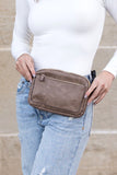 Presly Vegan Leather Everywhere Sling Belt Bag