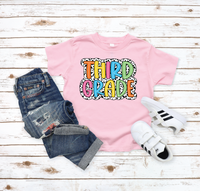 Girls 3rd Grade Back to School Graphic Tee