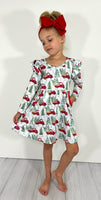 Hauling Holiday Cheer Girls Dress