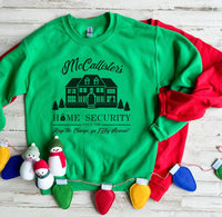 McCallister's Home Security Sweatshirt