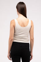 Front & Back 2-Way V-Neck Seamless Tank