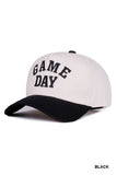Game Day Two Tone Canvas Cotton Cap- Blue