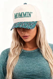 Mommin' Two Tone Canvas Cotton Cap- ASH MOCHA