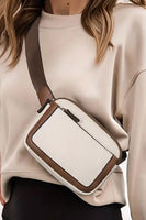 Adjustable Strap Mini PU Leather Crossbody Bag