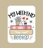 "My Weekend Is Booked" Air Freshener - Citrus Scent