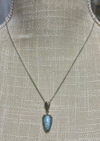 TRB co Arrowhead Larimar Necklace