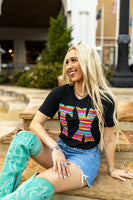 Barbara's Serape TX Tee