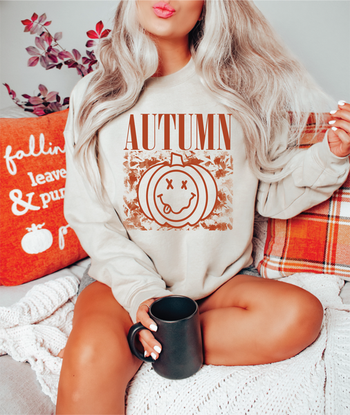 Autumn Fall Graphic Sweater
