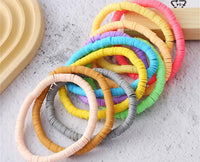 Versatile colorful Polymer Clay bracelets