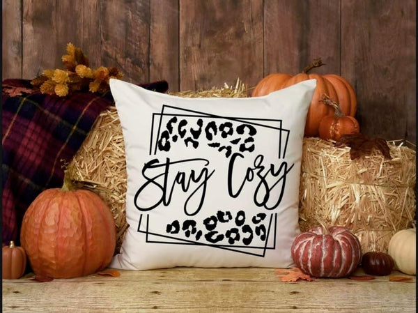 Stay Cozy Pillow Cover