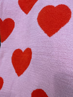 Love Luxe Reversible Heart Blanket