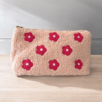 Large Fluffy Cosmetic Bags