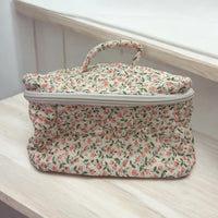 Pink Petals Train Case