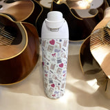 Taylor Swift TTPD Inspired Insulated 20 oz Tumbler, ivory