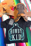 TURQUOISE- Rowdy Kid Tee