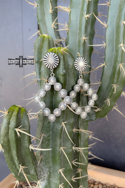 Choctaw Concho Earrings