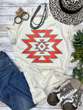 Aztec Puff Tee