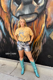 Marfa Metallic Shorts
