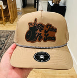 ALL JUICE NO SEEDS ON A Mens Rope Hat