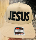 JESUS ON A KHAKI HAT