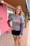 Retro Funk Mesh Top