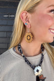 Aztec Cowgirl Earrings