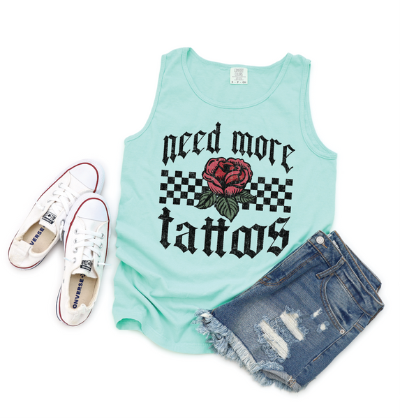 Need More Tattoos Tank Top