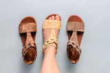 Loop D Loop Sandals in Tan