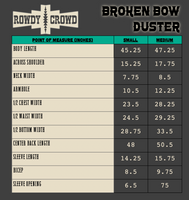 Broken Bow Duster