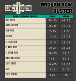 Broken Bow Duster