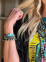 Texas True Trends Stack Navajo Pearl Bracelets