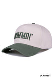Mommin' Two Tone Canvas Cotton Cap  CAMO