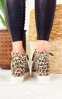 Not Rated Arabelle Sneaker in Leopard - Rural Haze