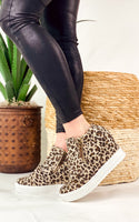 Not Rated Arabelle Sneaker in Leopard - Rural Haze