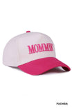 Mommin' Two Tone Canvas Cotton Cap  CAMO