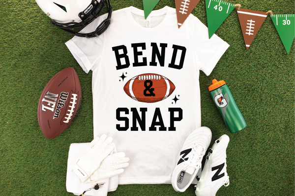 Bend and Snap- Football Graphic T-shirt