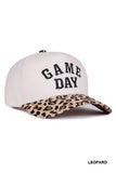 Game Day Two Tone Canvas Cotton Cap- Blue