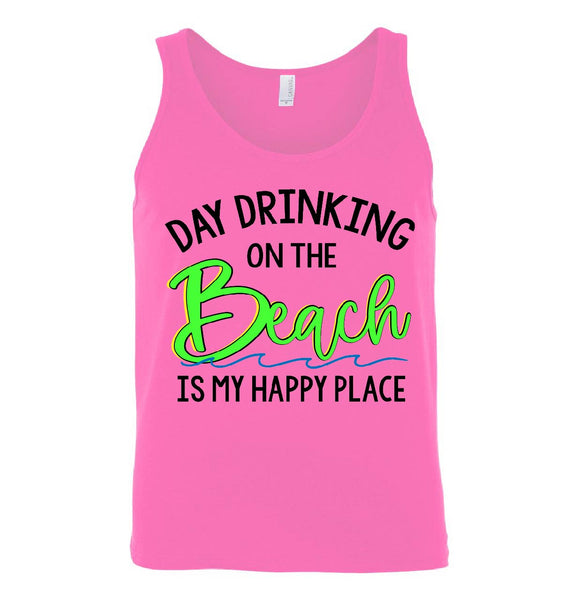 Day Drinking- Beach Unisex Tank