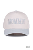 Mommin' Two Tone Canvas Cotton Cap- ASH MOCHA