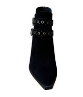 Elsa Leather Ankle Boot in Black