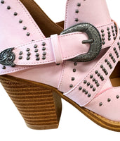 Fiona Ankle Boot in Pink