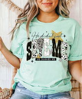 He Didn't Just Save Me Mint Bella Graphic Tee