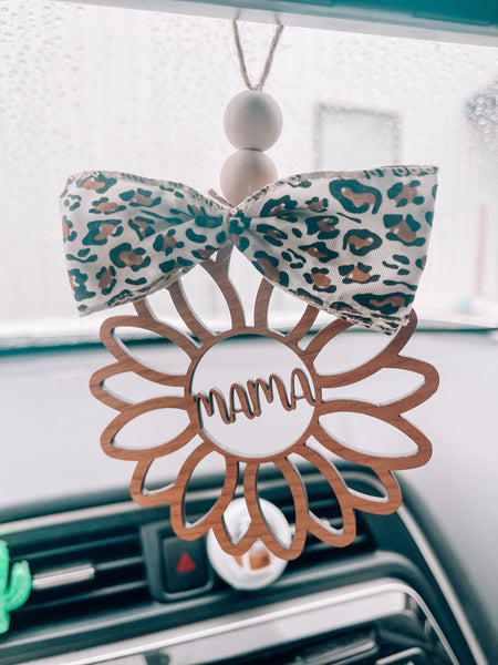 Leopard Mama Car Charm/Bag Tag