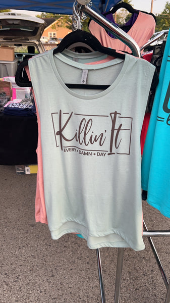 Killin It Muscle Tank