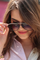 Dare to Dazzle Aviator Sunglasses