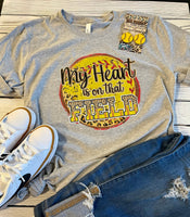 Heart On Field - Softball