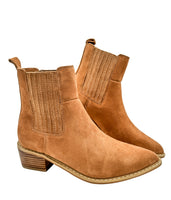 Leonor Suede Ankle Boot in Tan